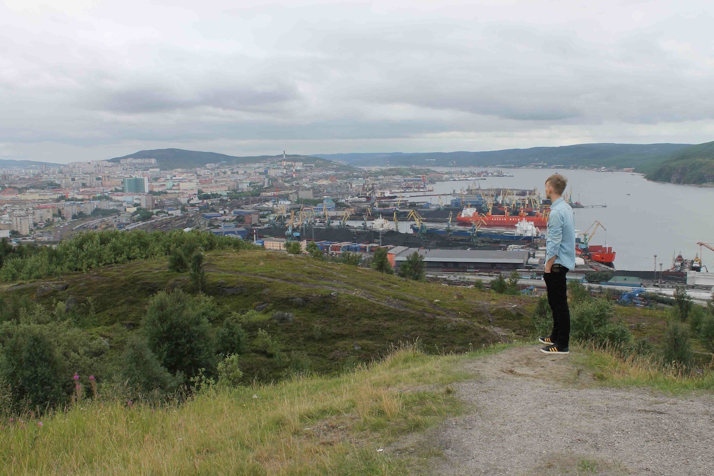 Kris van der Veen in Moermansk